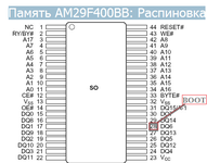 Распиновка FLASH AM29F400BB для BOOT.png