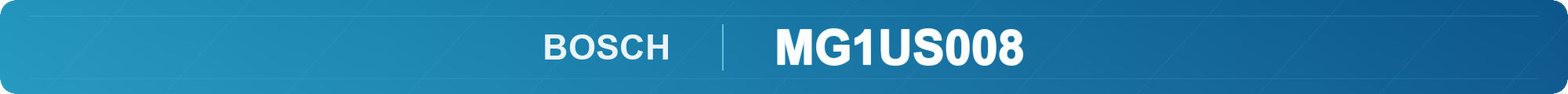Баннер пакета Bosch MG1US008