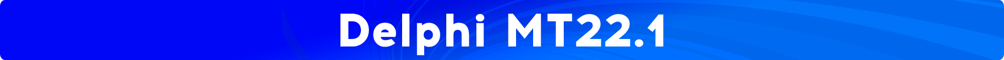 Delphi MT22.1